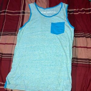 Blue Tank Top
